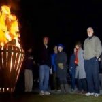 Lighting the Queen's Birthday Beacon