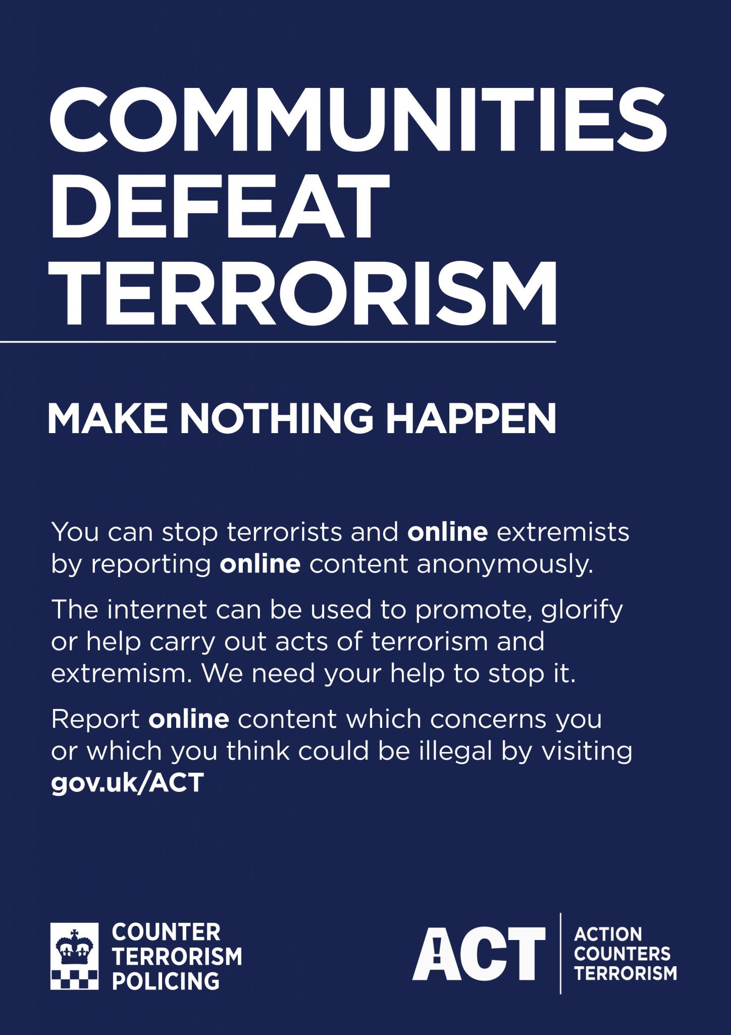 Action Counters Terrorism – Kingscote Online
